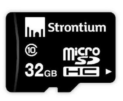 India Desire : Buy Strontium 32GB MicroSDHC Memory Card (Class 10) At Rs. 386 From Amazon 